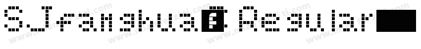 SJfanghua-C Regular字体转换